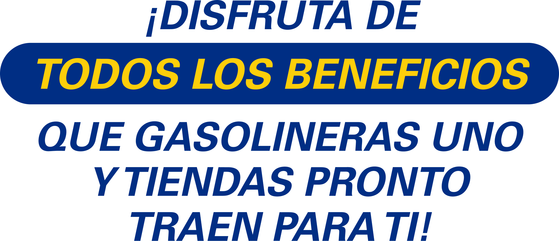 ¡Disfruta de todos los beneficios!